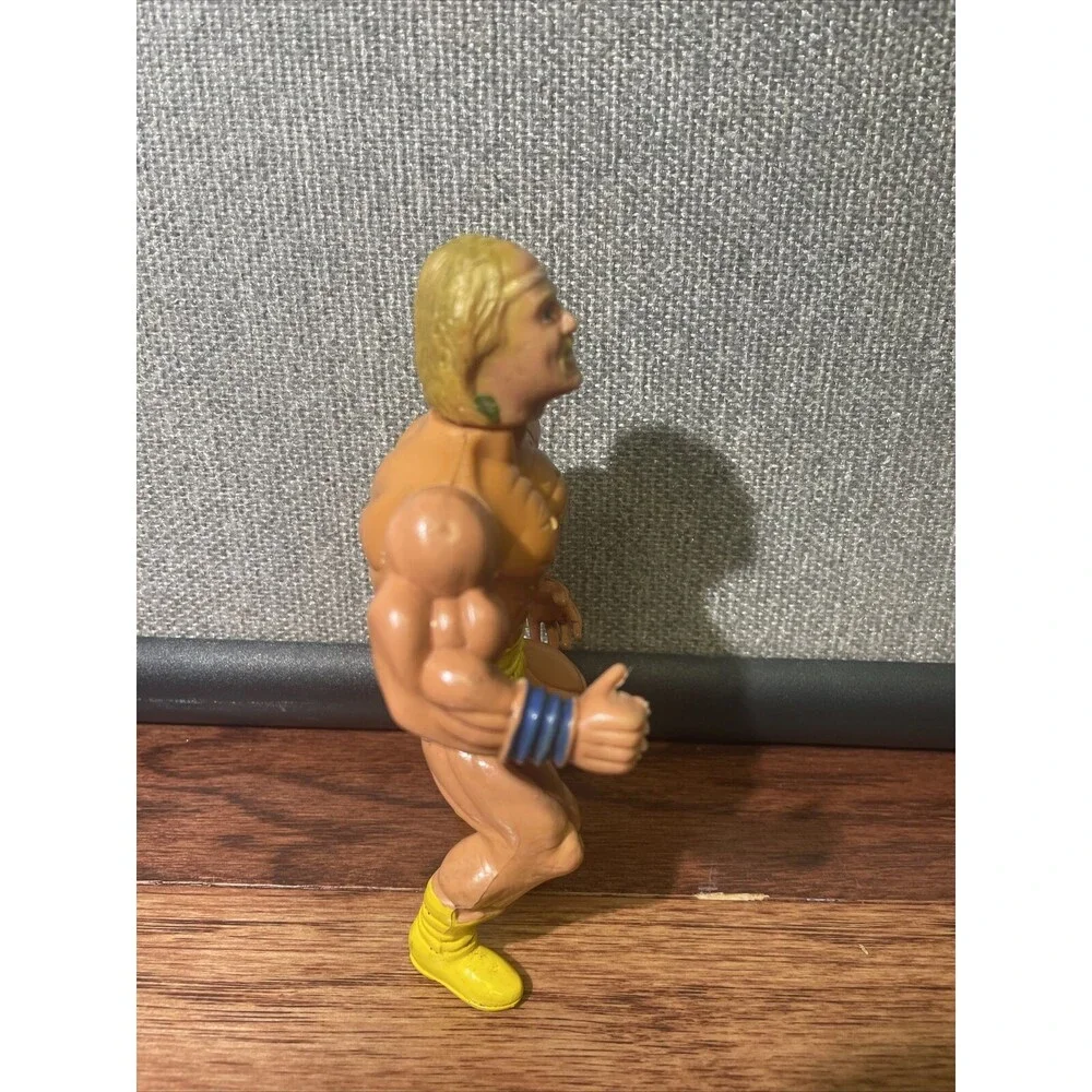 1980's Bootleg HULK HOGAN Action Figure Wrestling Champs WWE WWF WCW Played